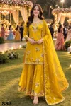 Ganga By Mrudangi Viscose Plazzo Suits Collections